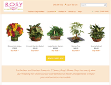 Tablet Screenshot of elcentroflower.com